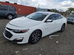 Salvage cars for sale at Homestead, FL auction: 2022 Chevrolet Malibu RS