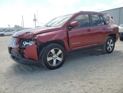 Salvage cars for sale at Jacksonville, FL auction: 2017 Jeep Compass Latitude