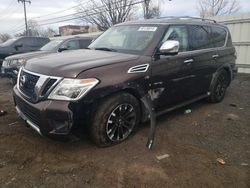 Nissan Armada Vehiculos salvage en venta: 2017 Nissan Armada Platinum