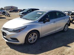 Salvage cars for sale at Amarillo, TX auction: 2017 Chevrolet Cruze LT