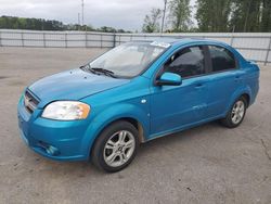 Vehiculos salvage en venta de Copart Dunn, NC: 2008 Chevrolet Aveo Base