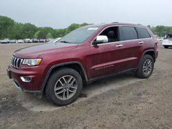Flood-damaged cars for sale at auction: 2019 Jeep Grand Cherokee Limited