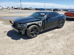 Salvage cars for sale at Amarillo, TX auction: 2015 Chevrolet Camaro LT