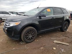 Salvage cars for sale at Elgin, IL auction: 2014 Ford Edge Limited