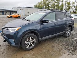 Salvage cars for sale from Copart Arlington, WA: 2017 Toyota Rav4 XLE