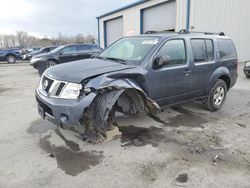 Salvage cars for sale from Copart Duryea, PA: 2012 Nissan Pathfinder S