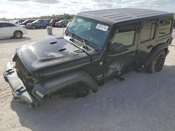 Salvage cars for sale from Copart West Palm Beach, FL: 2021 Jeep Wrangler Unlimited Sport