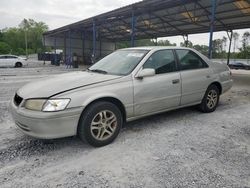 Salvage cars for sale from Copart Cartersville, GA: 2001 Toyota Camry LE