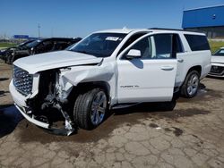 Salvage cars for sale at Woodhaven, MI auction: 2017 GMC Yukon XL K1500 SLE