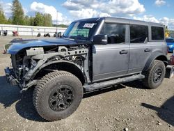 Salvage cars for sale at Arlington, WA auction: 2023 Ford Bronco Base