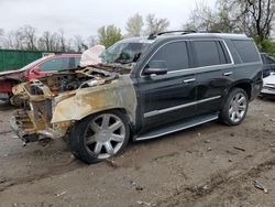 Salvage cars for sale at Baltimore, MD auction: 2017 Cadillac Escalade Luxury