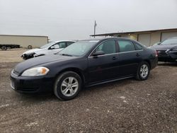 Salvage cars for sale from Copart Temple, TX: 2012 Chevrolet Impala LS