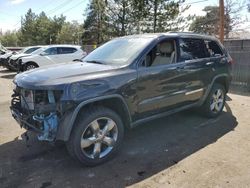 Salvage cars for sale at Denver, CO auction: 2011 Jeep Grand Cherokee Overland