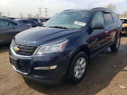 Salvage cars for sale at Elgin, IL auction: 2016 Chevrolet Traverse LS