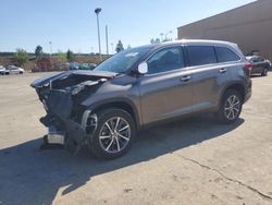 Salvage cars for sale from Copart Gaston, SC: 2019 Toyota Highlander SE