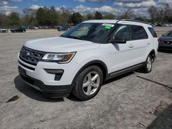 Salvage cars for sale from Copart Madisonville, TN: 2018 Ford Explorer XLT