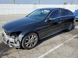 Mercedes-Benz C300 salvage cars for sale: 2015 Mercedes-Benz C300