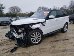 Salvage cars for sale at Seaford, DE auction: 2016 Land Rover Range Rover Sport HSE