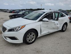 Salvage cars for sale at West Palm Beach, FL auction: 2017 Hyundai Sonata SE