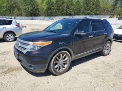 Ford Explorer salvage cars for sale: 2014 Ford Explorer XLT