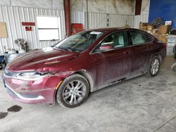 Salvage cars for sale at Helena, MT auction: 2015 Chrysler 200 Limited