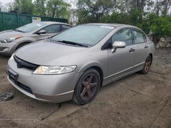 Salvage cars for sale from Copart Baltimore, MD: 2006 Honda Civic EX