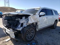 Salvage cars for sale from Copart Littleton, CO: 2023 GMC Yukon XL K1500 SLT