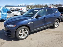 Salvage cars for sale from Copart Pennsburg, PA: 2017 Jaguar F-PACE Premium