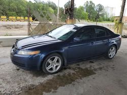 Salvage cars for sale from Copart Gaston, SC: 2005 Acura TL