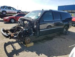 Salvage cars for sale from Copart Woodhaven, MI: 2011 Cadillac Escalade ESV Premium