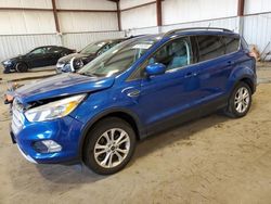 Salvage cars for sale at Pennsburg, PA auction: 2018 Ford Escape SE