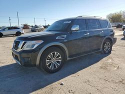 Salvage cars for sale from Copart Oklahoma City, OK: 2017 Nissan Armada SV