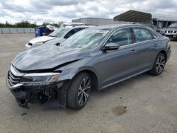 Salvage cars for sale at Fresno, CA auction: 2021 Volkswagen Passat SE