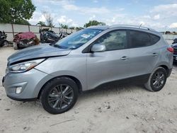 Salvage cars for sale from Copart Haslet, TX: 2015 Hyundai Tucson Limited