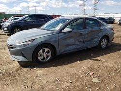 Salvage cars for sale at Elgin, IL auction: 2022 Hyundai Elantra SE