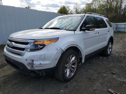 Salvage cars for sale from Copart Windsor, NJ: 2014 Ford Explorer XLT