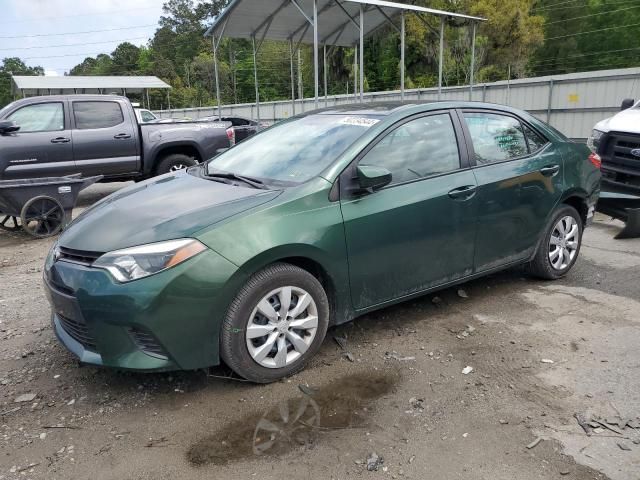 2016 Toyota Corolla L