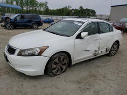 Salvage cars for sale at Spartanburg, SC auction: 2010 Honda Accord EXL