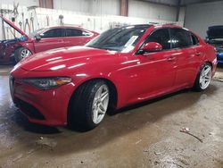 Salvage cars for sale from Copart Elgin, IL: 2017 Alfa Romeo Giulia TI Q4