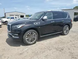 Salvage cars for sale at Memphis, TN auction: 2018 Infiniti QX80 Base