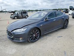Salvage cars for sale from Copart Arcadia, FL: 2014 Tesla Model S