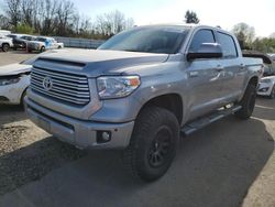 Salvage cars for sale from Copart Portland, OR: 2016 Toyota Tundra Crewmax 1794