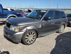 Salvage cars for sale from Copart Haslet, TX: 2006 Land Rover Range Rover Sport Supercharged