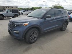 Salvage cars for sale at Wilmer, TX auction: 2021 Ford Explorer XLT