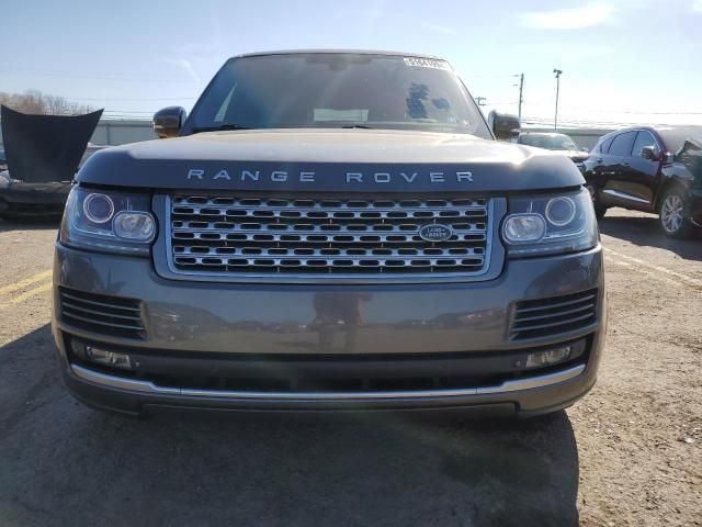 2015 Land Rover Range Rover HSE