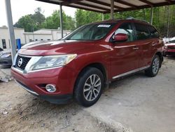 Salvage cars for sale at Hueytown, AL auction: 2013 Nissan Pathfinder S