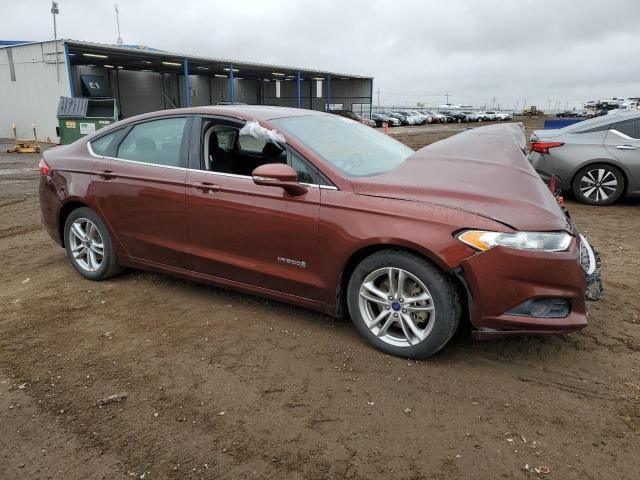 2016 Ford Fusion SE Hybrid