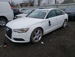 Salvage cars for sale from Copart New Britain, CT: 2015 Audi A6 Premium Plus