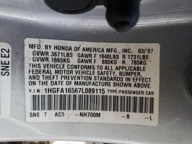 2007 Honda Civic LX