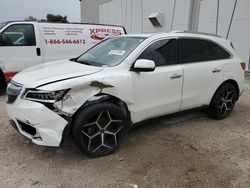 Salvage cars for sale at Apopka, FL auction: 2015 Acura MDX Advance